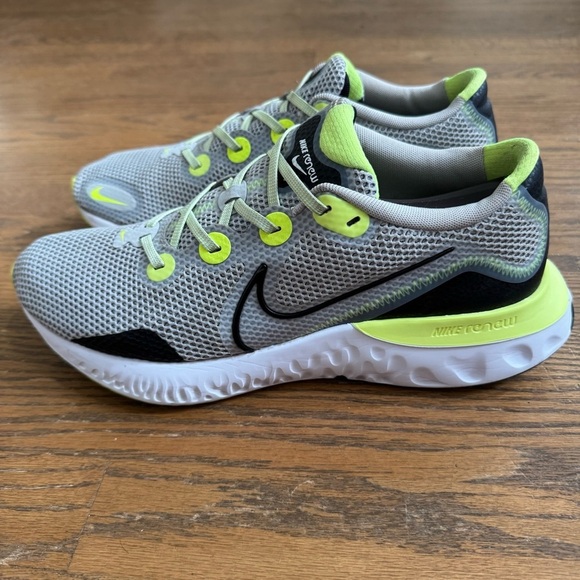 Nike Renew Run 'Grey Fog Volt' Men’s Running Shoes Size 11.5 - Picture 10 of 16